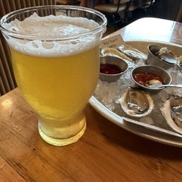 Local Craft Brew with Fresh Local Oysters Local Craft Brew with Fresh Local Oysters