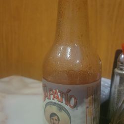 Great Wall Buffet - Mexican Hot Sauce at a Chinese Restaurant...ok... but the bottle!