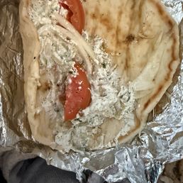 Chicken Gyro Pita Chicken Gyro Pita