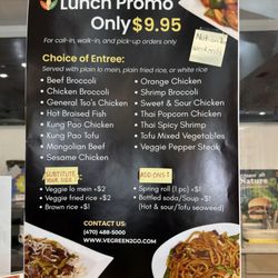 VeGreen2Go - Lunch promo