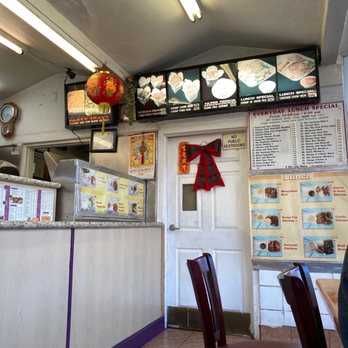 China Express - Interior and Menu. - Chinese Near Me - Pasadena, California
