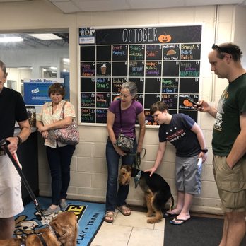 DogiZone - People picking up their dogs. - Pet Training Near Me - Rockville, Maryland DogiZone - People picking up their dogs. - Pet Training Near Me - Rockville, Maryland