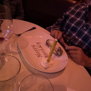 Piero's Italian Cuisine - Loved the birthday cannoli - Italian Near Me - Las Vegas, Nevada Piero's Italian Cuisine - Loved the birthday cannoli - Italian Near Me - Las Vegas, Nevada