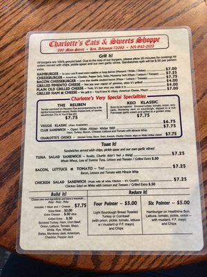 Menu photo 5 Charlotte's Eats & Sweets Keo, AR