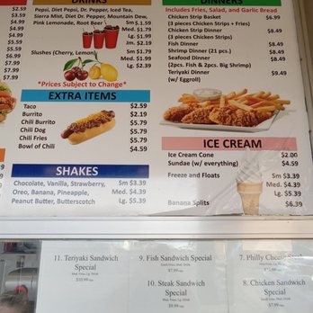Carla's Drive In - Menu - Burgers Near Me - Bakersfield, California