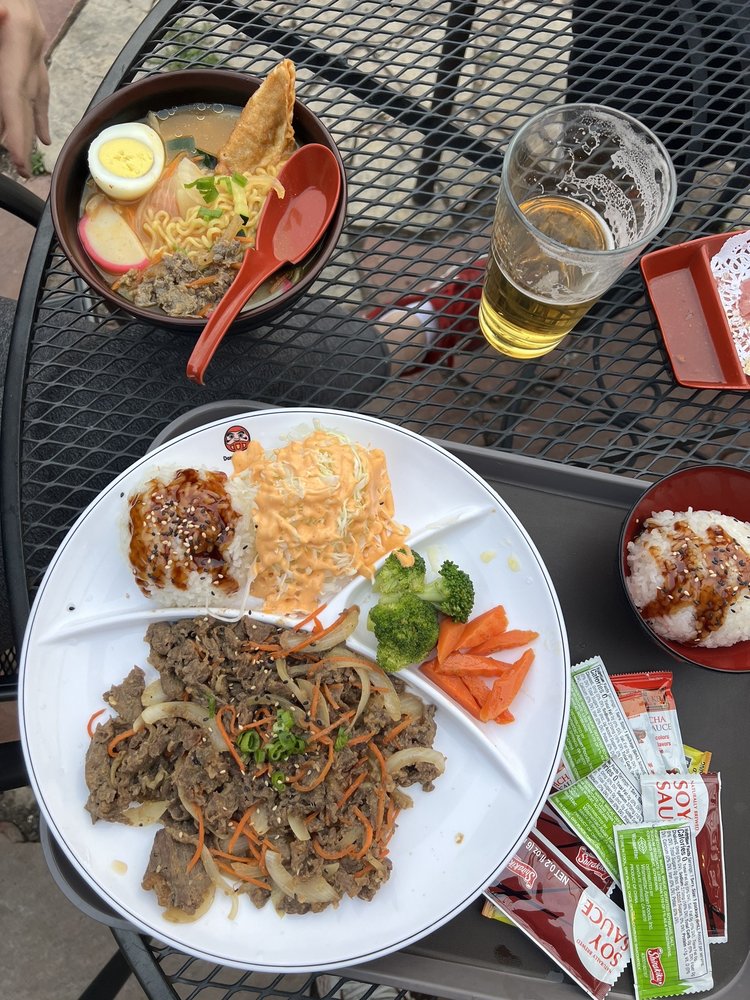 Food from Daruma Japanese Restaurant