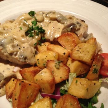Cape Greko - Chicken with an impossibly Greek name in a rich, creamy mushroom sauce with roast potatoes - Greek Near Me - Malahide, D