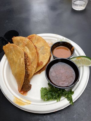 Photo of El Indio Botanas y Cerveza - Santa Ana, CA, US. Barbacoa tacos