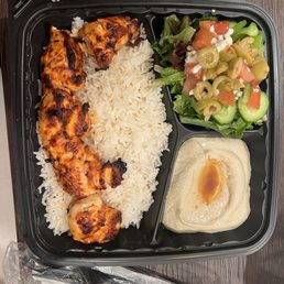 Chicken Kabob Plate