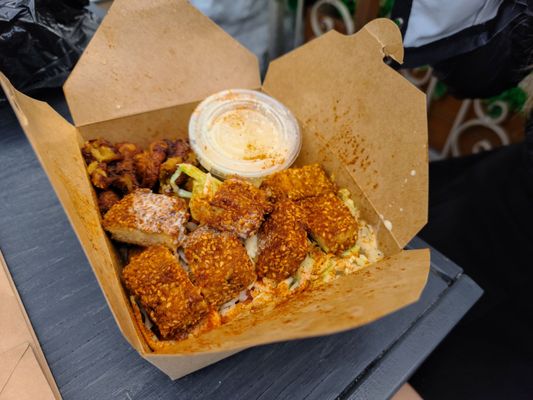 Baguette Brochette Plateau by null