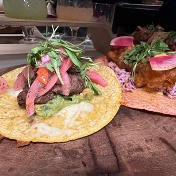 Cantina Monarca - Wagyu and cod taco - Cocktail Bars Near Me - Bellevue, Washington