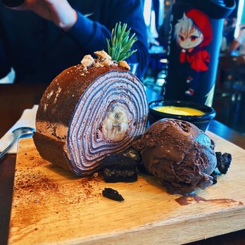 U :Dessert Story - Choco Banana Crepe Roll - Desserts Near Me - Berkeley, California U :Dessert Story - Choco Banana Crepe Roll - Desserts Near Me - Berkeley, California