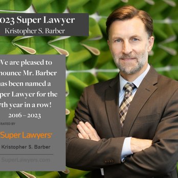 The Barber Law Firm - Kris Barber, Super Lawyer - Personal Injury Law Near Me - Frisco, Texas