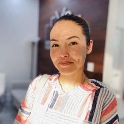 Exclusive Beauty - Glowing after her Dermaplaning facial with Ellie