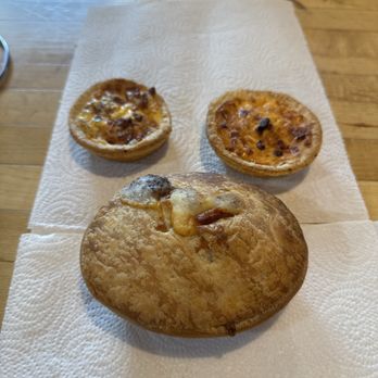 Australian Pie Company - Beef and Cheese pie, Egg  Ham Brekky, Egg Bacon Brekky - Bakeries Near Me - Burien, Washington