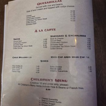 Mi Casa Restaurant - Menu - Mexican Near Me - Benson, Arizona