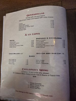 Menu photo 6 Mi Casa Restaurant Benson, AZ