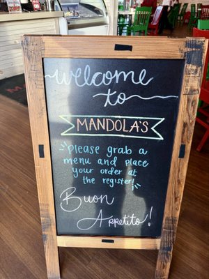 Menu photo 1 Mandola's Italian Kitchen Maitland, FL