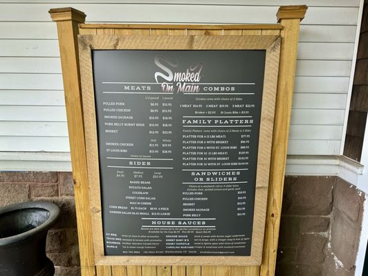 Menu photo 4 Smoked on Main Wethersfield, CT