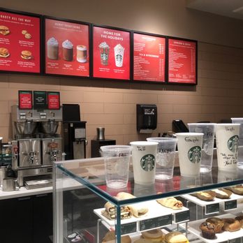Starbucks - a display of coffee and pastries - Coffee & Tea Near Me - Danbury, Connecticut