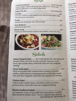Menu photo 3 Salsa's 3 Mexican Grill Middletown, CT Menu photo 3 Salsa's 3 Mexican Grill Middletown, CT