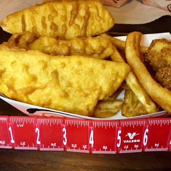 Rusty's Wharf - 3 piece fish basket $7 4/2018 #UpCloseSavor XP - Fish & Chips Near Me - Pataskala, Ohio Rusty's Wharf - 3 piece fish basket $7 4/2018 #UpCloseSavor XP - Fish & Chips Near Me - Pataskala, Ohio