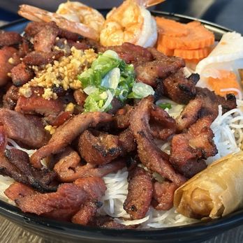 Pho 777 - Pork, shrimp and vermicelli dish - Vietnamese Near Me - Reno, Nevada