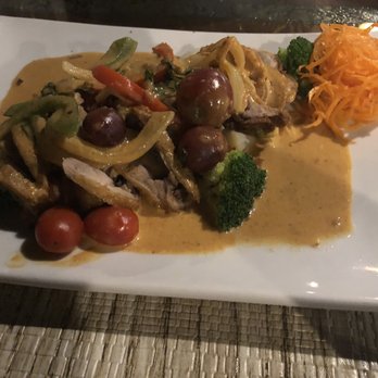 Thai Blossom Bistro - H3. Crispy Duck in Red Curry - Thai Near Me - Jacksonville, Florida Thai Blossom Bistro - H3. Crispy Duck in Red Curry - Thai Near Me - Jacksonville, Florida