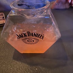 Jack Daniel's punch bowl.