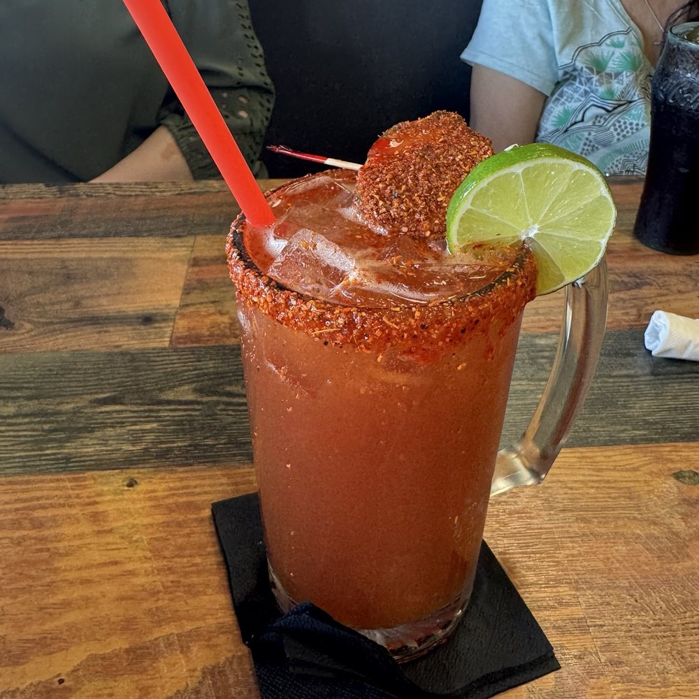 Brandon's Diner - Michelada with modelo beer - Mexican Near Me - Ontario, California