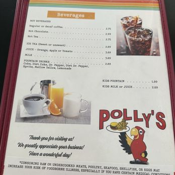 Polly's Diner - Menu - Breakfast & Brunch Near Me - Fenton, Missouri