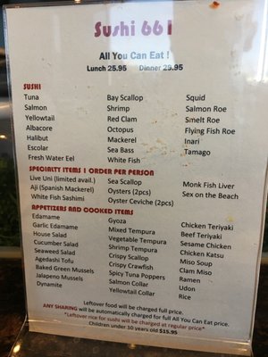 Menu photo 8 Sushi 661 Santa Clarita, CA Menu photo 8 Sushi 661 Santa Clarita, CA
