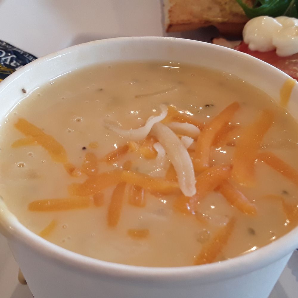 Broccoli and cheese soup Broccoli and cheese soup