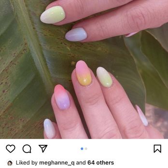 Creative Nails & Lounge - The Instagram screenshot is what I asked for, the other picture is what I ended up getting... - Nail Salons Near Me - Hingham, Massachusetts