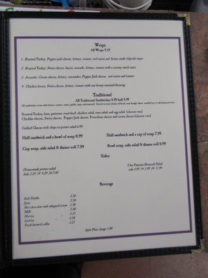 Menu photo 4 Cindy's Cafe & Catering Molalla, OR