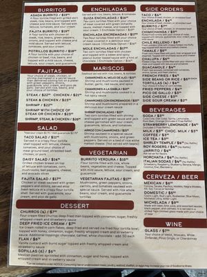 Menu photo 1 Los Tres Potrillos Elk, WA Menu photo 1 Los Tres Potrillos Elk, WA