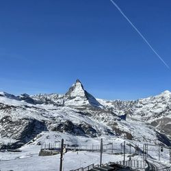 Gornergrat - View of the Matterhorn from Gornergrat