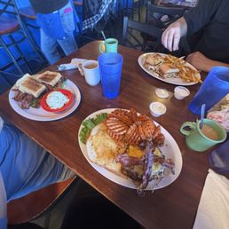 BLT, Gus Burger, and Tuna Melt BLT, Gus Burger, and Tuna Melt