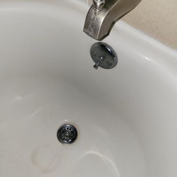 Refresh The Space - This is the tub they said they spent a long time on. It's not much improved since our reclining of it. - Home Cleaning Near Me