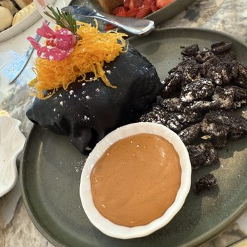 Naya Dessert Cafe - The Black Thai Tea Crepe - Cafes Near Me - Davis, California Naya Dessert Cafe - The Black Thai Tea Crepe - Cafes Near Me - Davis, California