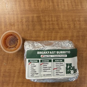 The Bagel Broker - This is half a breakfast burrito. Comes wrapped in foil - Cafes Near Me - Los Angeles, California The Bagel Broker - This is half a breakfast burrito. Comes wrapped in foil - Cafes Near Me - Los Angeles, California