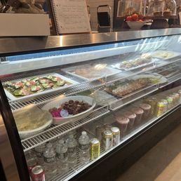 Counter of fresh made items