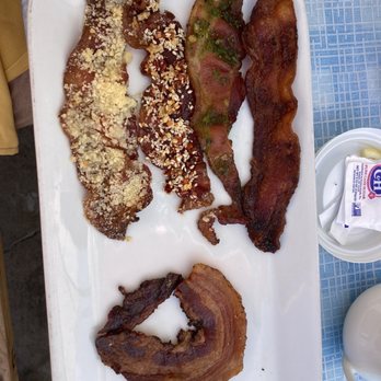 Immigrant Son Caffe - Bacon flight - New American Near Me - Ventura, California