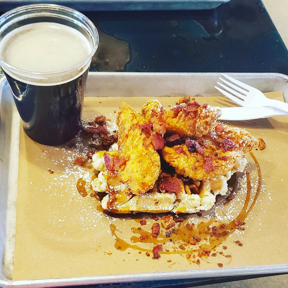 Press Waffle Co. - Soulman with Nitro brew - Breakfast & Brunch Near Me - Plano, Texas Press Waffle Co. - Soulman with Nitro brew - Breakfast & Brunch Near Me - Plano, Texas