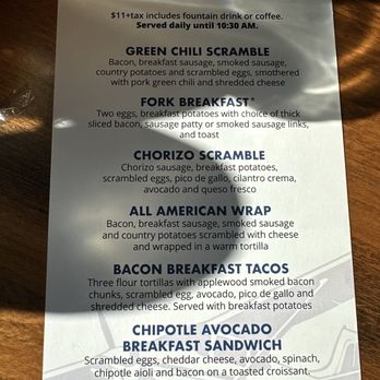 Stick & Rudder Pub - Breakfast Menu served until 10:30 Am. $11 (+) tax, includes drink or coffee. - Pubs Near Me - Crestview, Florida