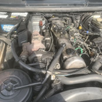 Quick Brake Repair - Replaced Fuel Return line on this 1984 300D. Went great, he's back on the road. - Auto Repair Near Me - Dallas, Texas Quick Brake Repair - Replaced Fuel Return line on this 1984 300D. Went great, he's back on the road. - Auto Repair Near Me - Dallas, Texas
