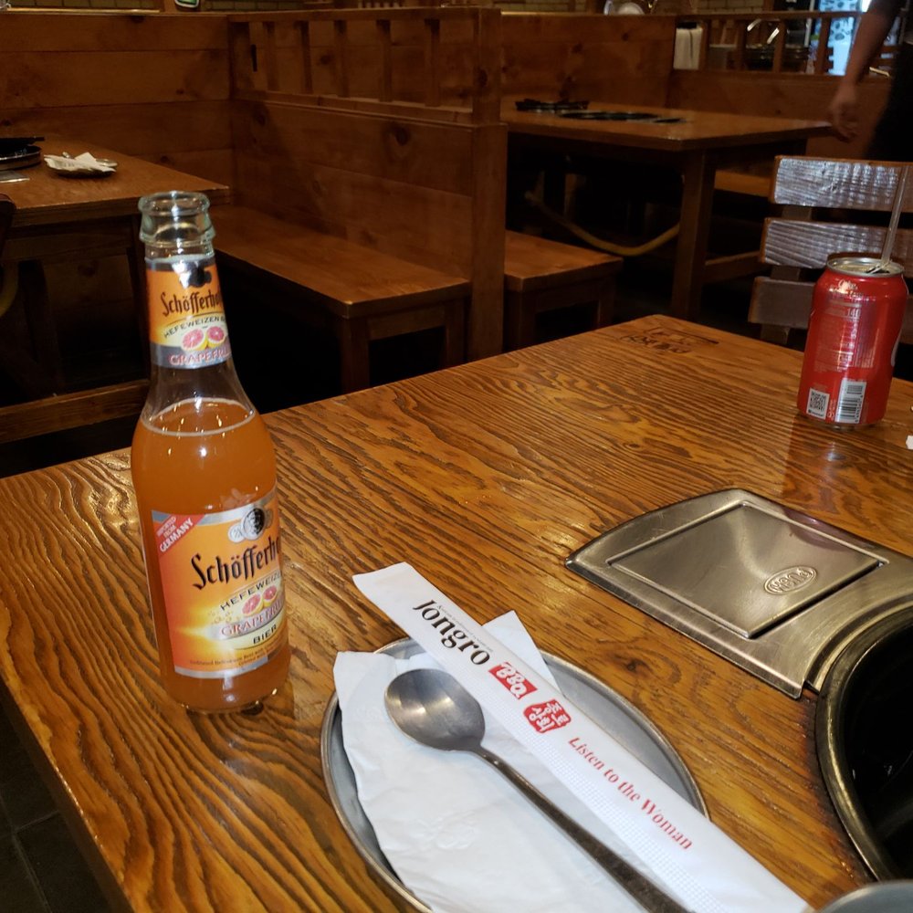 Jongro BBQ Flushing - I love this grapefruit beer,even at home! - Korean Near Me - Flushing, New York