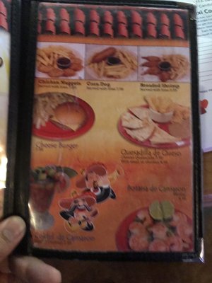 Menu photo 4 El Michoacano Restaurant Los Banos, CA