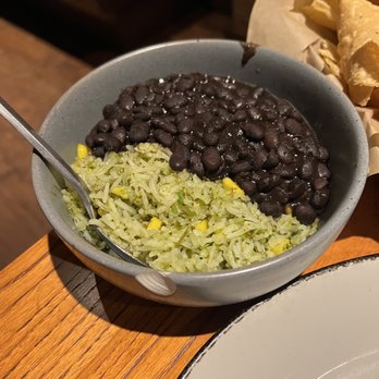 Mexican Sugar Plano - Chicken Fajita sides dish (cilantro lime rice and beans) - Mexican Near Me - Plano, Texas Mexican Sugar Plano - Chicken Fajita sides dish (cilantro lime rice and beans) - Mexican Near Me - Plano, Texas