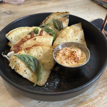 The Alchemists’ Garden - Sweet potato quesadilla - Cocktail Bars Near Me - Paso Robles, California The Alchemists’ Garden - Sweet potato quesadilla - Cocktail Bars Near Me - Paso Robles, California